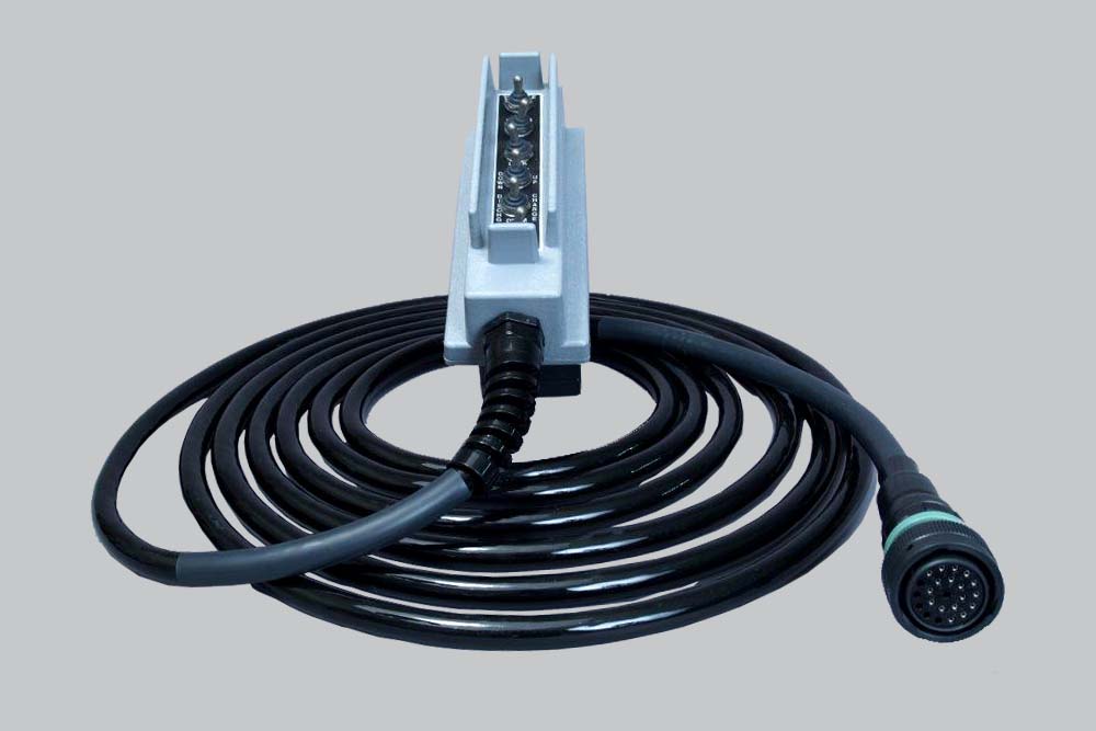 data center HVAC cable harness for cooling system equipment