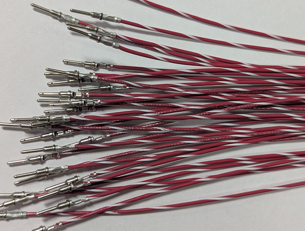 Wire harness crimping and terminating equipment — Deutsch AMP Molex connector assembly Wire harness crimping and terminating equipment — Deutsch AMP Molex connector assembly